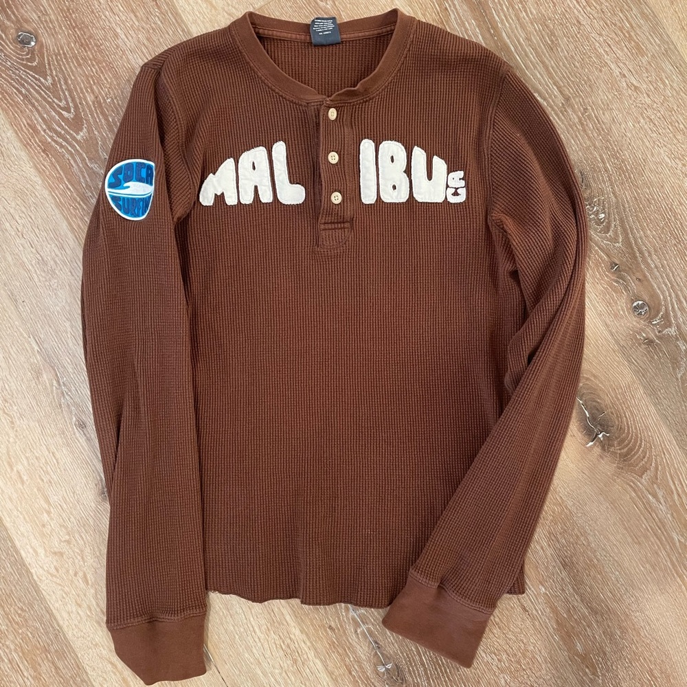 Waffle Knit Crew